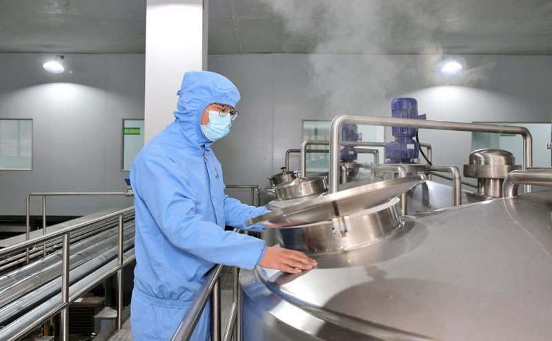 燕麥酶解生產燕麥奶過程 